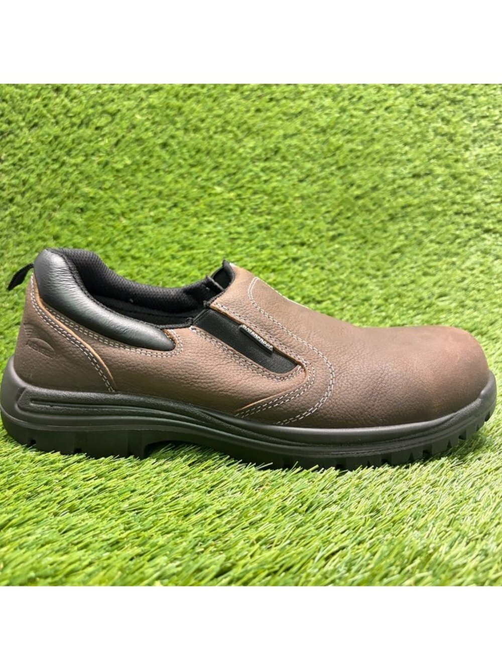 Avenger Foreman Mens Size 13 Brown Leather Composite Toe Safety Work Shoes